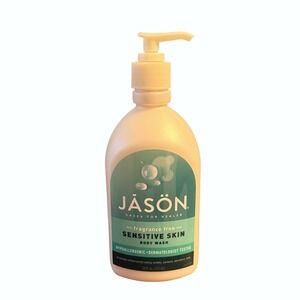 Jason Fragrance Free Sensitive Skin‎ Body Wash 16 fl oz Hypoallergenic Dye Free